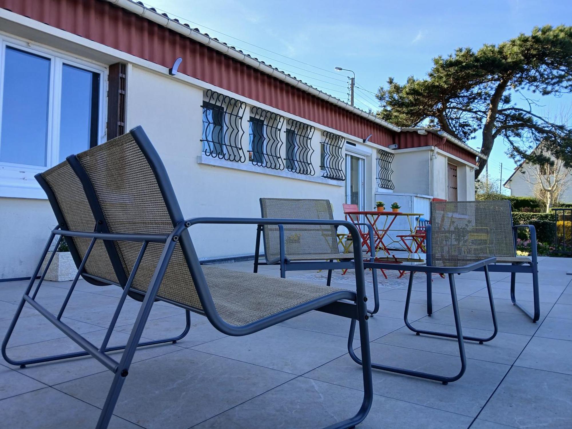 Le Domaine Des Pins - Maison 2 Chambres Vue Mer Le Tréport Eksteriør bilde